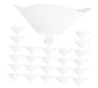 BUGUUYO 40pcs Disposable Paper Funnel Strainers for Printer Resin Filtration High Precision Photocurable Resin Filter Cone for Sla Dlp Consumables Paint Strainers for Efficient and Waste