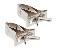 BUGUUYO 4pcs Bird Cage Clips Vegetable Food Holders for Parrots Animals Easy to Install Clip for Tidying up Pet Enclosures