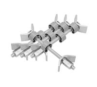 BUGUUYO 4Pcs Metal Furniture Connectors Heavy-duty Countertop Drawbolt Fasteners for Kitchen Worktop Joint Stability and Easy Assembly