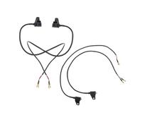 BUGUUYO 4pcs Motorcycle Disc Brake Switch Kit with Easy Installation Power Cutoff Foot Brake Lever for Battery Conservation Motorbike Repair Supplies