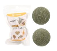 BUGUUYO 4pcs Mutianli Cat Chews Silvervine Pet Chew Ball Toy Pet Dental Care Funny Safe Toy for Cat