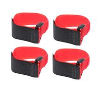BUGUUYO 4Pcs Nylon Rooster No Crow Collars Adjustable Neckband for Ducks and Geese Anti-Hook Poultry Neck Strap for Farm Supply