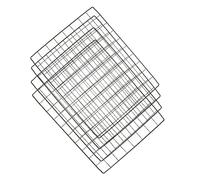 BUGUUYO 4pcs Pet Cage Mesh Panel Iron Dog Crate Accessories Diy Dog Fence Simple Assembly