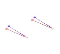 BUGUUYO 4pcs Pet Training Stick for Dogs and Cats Mixed Color Helper Tool for Developing Habits and Clicker Training for Pet Owners