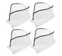 BUGUUYO 4pcs Reusable Mesh Shoe Washing Bags Laundry Bags for Sneakers Trainers Boots Prevents Deformation Protects Washing Machine Easy Cleaning