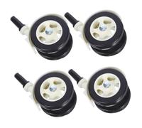 BUGUUYO 4pcs Silent Wheel Replacement Made of Material for Indoor Use and Helping Boys and Girls Learn to Walk Smoothly Swivel Casters