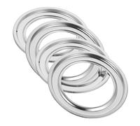 BUGUUYO 4pcs Stainless Steel Gas Stove Drip Pans Embedded Liquefied Gas Range Pan Stove Accessories for Kitchen