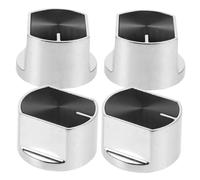 BUGUUYO 4pcs Stove Control Knob Part Range Replacement Knobs Kitchen Gas Stove Top Household Appliance for Top