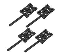 BUGUUYO 4pcs Telescopic Parking Card Holder Rod for Car Truck Contactless Payment Grabber Stick Weather-resistant Plastic Construction Easy Installation Safe Toll Access Tool