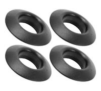 BUGUUYO 4pcs Universal Kayak Paddle Drip Rings Waterproof round Sealing Rings for Canoes and Small Oars Splash Guard Boat Accessory