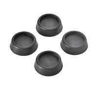 BUGUUYO 4pcs Washing Machine Vibration Pads Anti-vibration Pads for Furniture Legs Washer Rubber Feet Washer Base Black