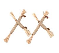 BUGUUYO 4pcs Wooden Cat Natural Catnip Chew and for Indoor Kittens Promotes Health and Curiosity for
