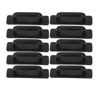 BUGUUYO 5 Pairs Self-Adhesive Cabinet Handles No-Drill Installation Drawer Pulls for Wardrobe Glass Door Kitchen Furniture Door Pulls