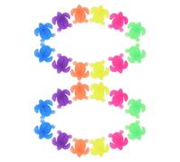 BUGUUYO 50Pcs Bike Spoke Beads Decorations Plastic Wheel Decors Bright Colors Accessories for Standard Bicycle Spokes Easy Installation and Smooth Texture