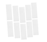 BUGUUYO 50pcs Glass Microscope Slides for Biology Class and Laboratory Use Smooth Surface Slides for Sample Observation Essential Microscope Accessories for Science Experiments