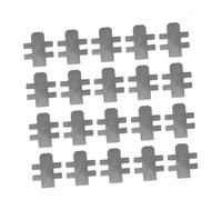 BUGUUYO 50pcs Rabbit Cage Buckle Door Latch for Pet Cages Easy to Install Repair Gate Hook Eye Latches