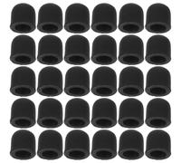 BUGUUYO 50pcs Silicone Stylus Pen Tips Replacement Conductive Capacitive Touch Screen Nibs for Phones Tablets Laptops Round Soft Replacement Tips for Accurate Touch Control