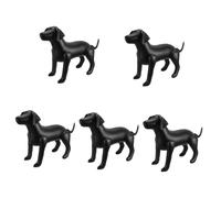 BUGUUYO 5pcs Dog Mannequin for Clothing Display Inflatable Pet Model for Shop Showcase Realistic Grooming Stand for Pet Costumes and Easy to Clean
