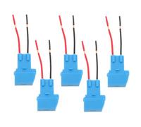 BUGUUYO 5pcs Inline Fuse Holder Plug Adapter for Vehicle Electrical Circuit Protection High Temperature Durable Fuse Terminal Block Effortless Installation for Automotive Maintenance