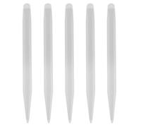 BUGUUYO 5pcs Interactive Whiteboard Pen: 10mm/2.5mm Dual Tip Screen Pen for Infrared Screen Writing, Taking and Presentation - White Board Optical Stylus White