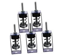 BUGUUYO 5pcs Spring Hanger Vibration Isolator Ceiling Mounts with Galvanized Steel Frame High Strength Springs for Damping and Noise Reduction Suitable for Hvac Fan Coil Units