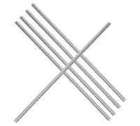 BUGUUYO 5pcs Stainless Steel Heat Transfer Teaching Rods for School Physics Experiments Thermal Conduction Demonstration Equipment for Classroom Science Lab Student-friendly Design