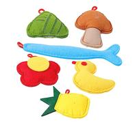 BUGUUYO 6 Pack Catnip Toys Interactive Kitten Chew Toys Adorable Catnip for Indoor Cats