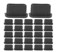 BUGUUYO 600pcs Usb-c Dust Cover Silicone Plug Protective Cap for Smartphones Tablets Cameras Type-c Charging Port Dust Plug Portable Moisture Barrier for Travel and Daily Use