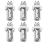 BUGUUYO 6pcs Fire Extinguisher Replacement Nozzles Plastic Water Spray Nozzle Spare Parts for Water-Based Units Fire Safety Accessories