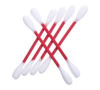BUGUUYO 6pcs Giant Cotton Swab Cat with Catnip for Cats Indoor Play | Red Cotton, Extra-large Soft Stick Design, Tightly Packed Core, No Small Parts, Carpet Use