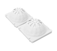 BUGUUYO 6pcs Hatching Rust Egg Incubator Fertile Eggs for Hatching Incubator Alternative Nest Covers for Parrot Breeding