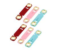 BUGUUYO 6pcs Parrot Foot Rings: Comfortable Bird Leg Bands For Training - Easy To Wear Bird Foot Ring - Enhances Safety And Interaction