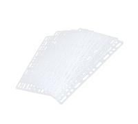 BUGUUYO 6pcs Plastic Hamster Cage Pads Pet Cage Pads Rabbit Foot Mats Compact Easy to Use Keep Clean