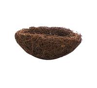 BUGUUYO 6Pcs Rattan Bird Nests Decorative Props Realistic Bird Nest Models for Lawn Garden for Photography Natural Atmosphere