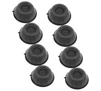 BUGUUYO 8 Pcs Anti Vibration Pads Fridge Raising Cushion Noise Reduction Stable Appliance Resin Fiber Plastic Foot Pads for Washing Machine and Home Appliance 3.93X3.93X1.57In