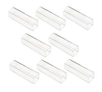 BUGUUYO 8 pcs Mini Transparent Plastic Cuvettes Clear Professional Cuvettes for Experiments Laboratory Use Compact Accurate Measurement