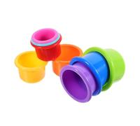 BUGUUYO 8pcs Bunny Cup Toy Rabbit Food Hiding Cups Stacking Fun for Mental Stimulation