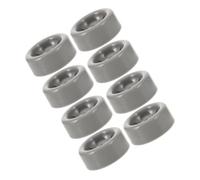 BUGUUYO 8pcs Dryer Accessory Pulley Wheels Made of Sturdy Plastic with Solid Construction, Support and Turn the Clothes Dryer Efficiently, Replacement Parts for Drying Machine Repair