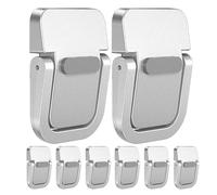 BUGUUYO 8pcs Self-adhesive Keyboard Riser for Instant Height Portable Invisible Laptop Stand with Strong Lift Pads Mini Keyboard Feet Stand for Broad Compatibility and Efficient Cooling in