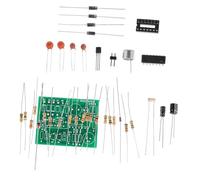 BUGUUYO Acoustic Control Switch Kit, Sound Sensor DIY Board, Electronic Circuit Module for Home Automation, Green Pcb, Copper, for Beginners