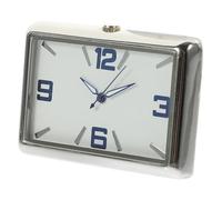 BUGUUYO Adhesive Tiny Square Car Clock Compact Dashboard Watch Small Clock for Car Home Office Simple Installation Decorative Timepiece