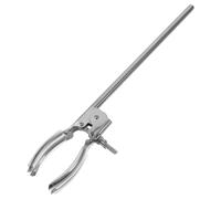 BUGUUYO Adjustable Lab Clamp Holder Stainless Steel Chemistry Glassware Support Rod Clamp for Condenser Tubes and Flasks Laboratory Stand Accessory