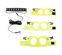 BUGUUYO Adjustable Small Pet Harness and Leash Set with Chew-resistant Rope Ergonomic Vest for Ferret Hamster Rat and Squirrel Outdoor Walking for Balanced Traction and Neck Protection