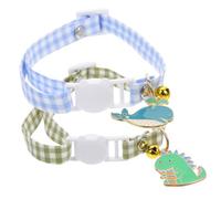 BUGUUYO Adorable Cat Collar Pendant Cat Calming Collar Bells Soft Adjustable Perfect for Pet Accessories