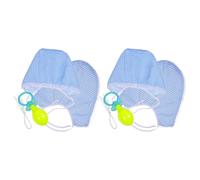 BUGUUYO Adult Costume 2 Sets with Dummy Bib and Hat for Comedy Costume and Halloween Events Interactive Party Fun for Men and Adults