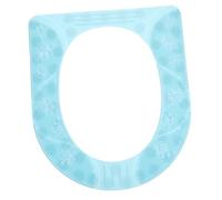 BUGUUYO All-Season Silicone Toilet Seat Cushion Mat Anti-Skid Raised Pad Fit for Bathroom Toilet Seats Lightweight Portable Design for Home and Travel Use Easy Shape