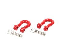 BUGUUYO Alloy Car Tow Hook Red Adjustable Ring Design Easy Install Racing Style Towing Accessory for Trucks and Cars Stylish Heavy Duty Tow Bar Replacement