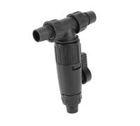 BUGUUYO Aquarium Water Changer Kit Three-Way Valve Connects 12/16mm Pipe Sturdy PP and ABS Easy to Use Black Quantitative Water Change