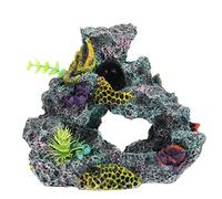 BUGUUYO Artificial Coral Reef Ornament Realistic Coral Reef Decor for Aquarium Landscaping and Fish Tank Layouts and Safe for Fish Lightweight and Space-saving Design