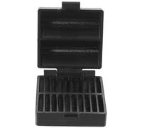 BUGUUYO Batteries Storage Box Organizer Compatible for CR2032 Button Cell, 2.28" x 1.97" Battery Organizer Storage Holder for Desk Drawer, Home and Everyday Travel Essentials